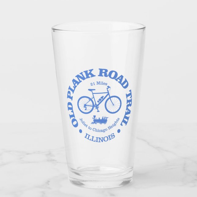 Old Plank Road Trail (cycling) Glass (Front)