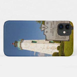 Old Point Comfort Lighthouse iPhone 11 Case