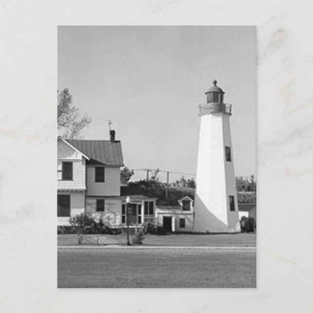 Old Point Comfort Lighthouse Postcard (Front)