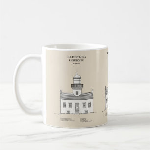 Old Point Loma Lighthouse - California - SBD Coffee Mug