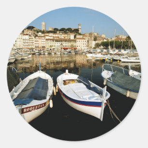 Old port classic round sticker