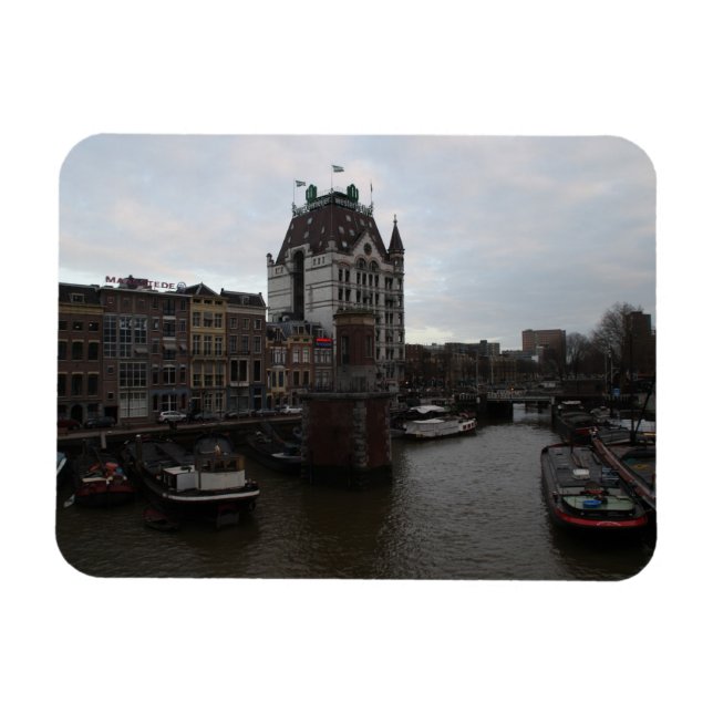 Old Port, Rotterdam Magnet (Horizontal)