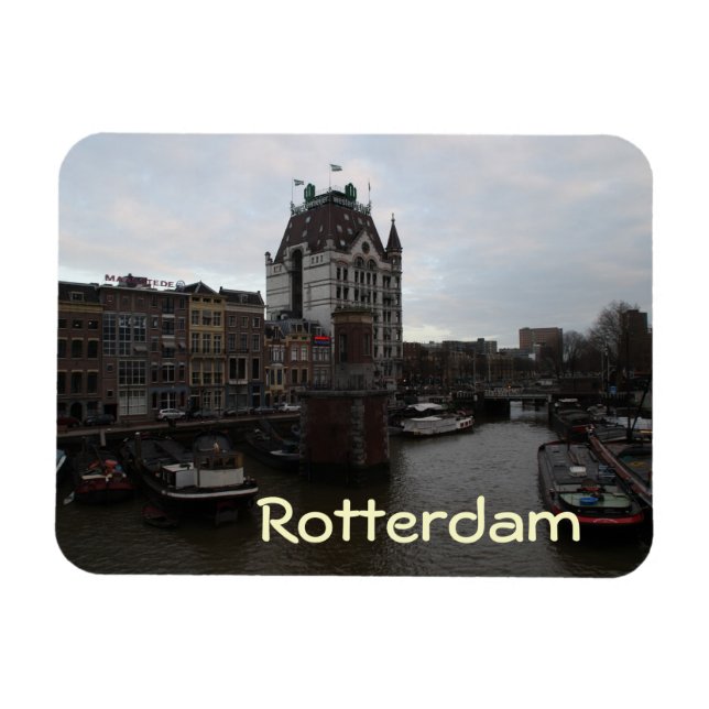 Old Port, Rotterdam Magnet (Horizontal)