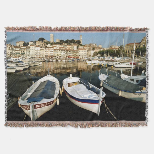 Old port throw blanket (Front)