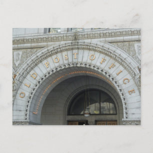 Old Post Office Pavilion Washington DC Postcard