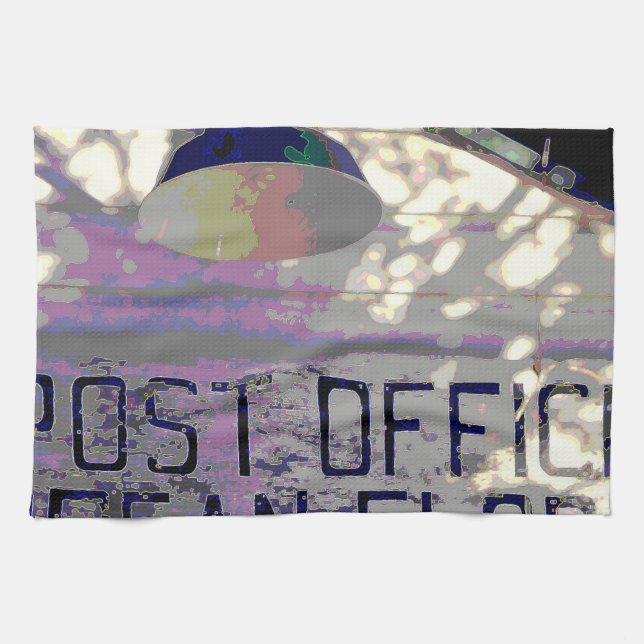 Old Post Office Tea Towel (Horizontal)