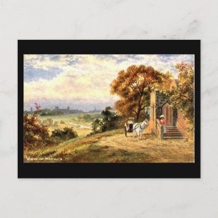 Old Postcard, A View of Warwick Postcard