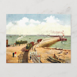 Old Postcard - Admiralty Pier, Dover, Kent