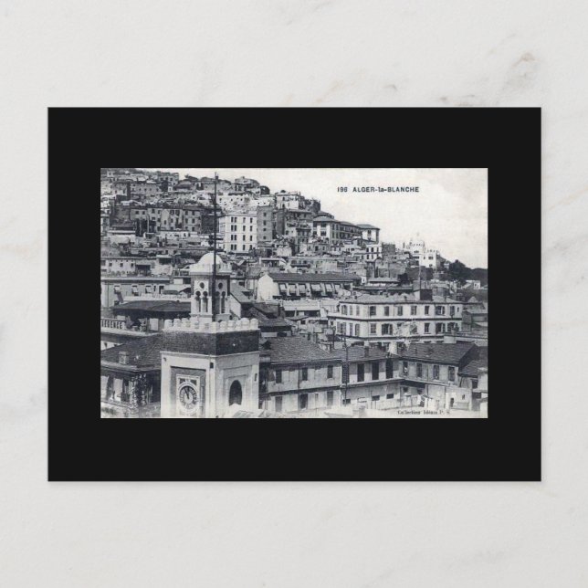 Old Postcard - Alger-la-Blanche (Front)