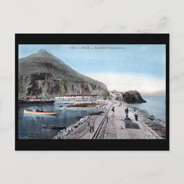 Old Postcard - Algeria, Oran, la Jetee (Front)