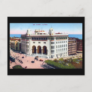 Old Postcard - Algiers, Post Office