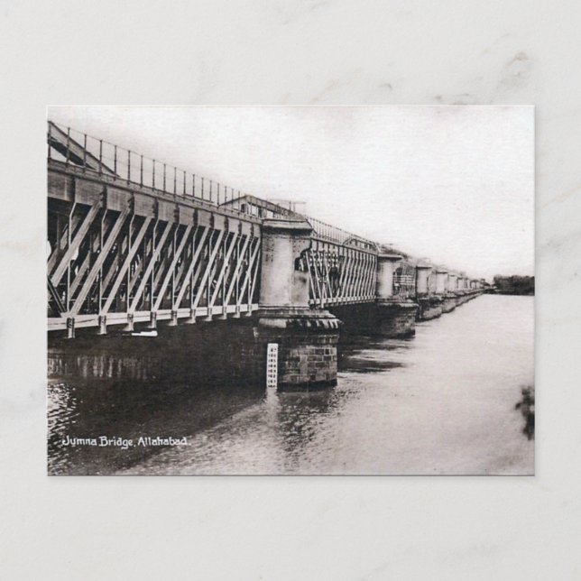 Old Postcard - Allahabad, India (Front)