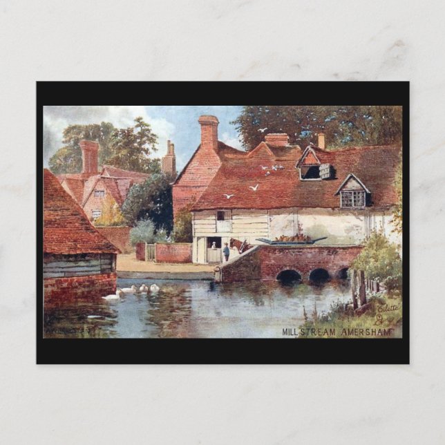 Old Postcard - Amersham, Buckinghamshire (Front)