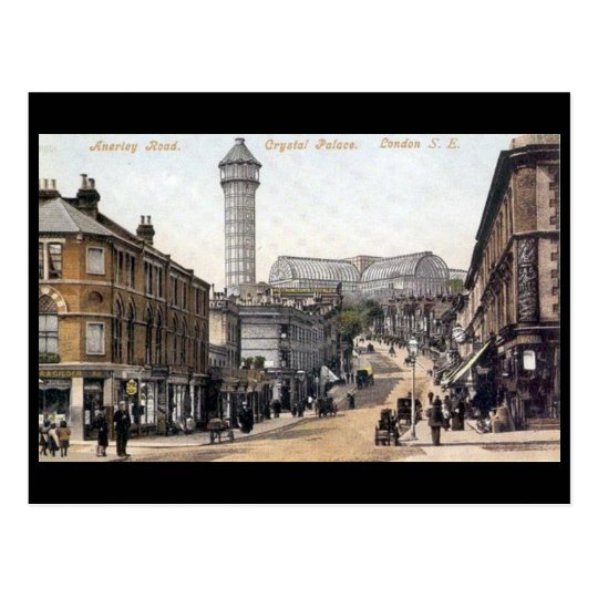 Old Postcard - Anerly Rd, Crystal Palace, London