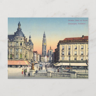 Old Postcard - Antwerp/Anvers, Belgium