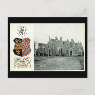 Old Postcard, Bedford High School for Girls Postcard