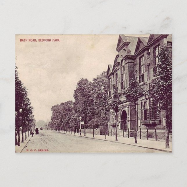 Old Postcard - Bedford Park, Chiswick (Front)