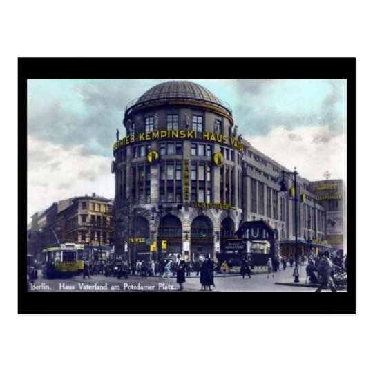 Old Postcard - Berlin, Potsdamer Platz