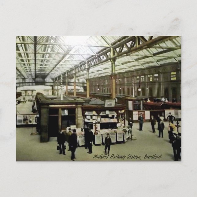 Old Postcard - Bradford, Yorkshire (Front)