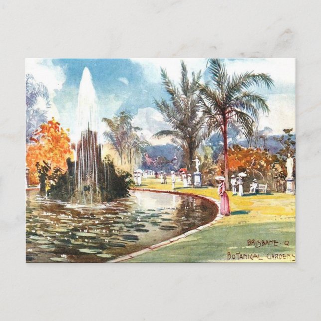 Old Postcard - Brisbane, Queensland (Front)