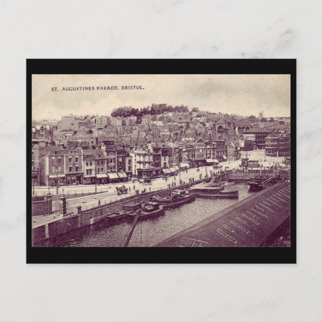 Old Postcard - Bristol, England (Front)