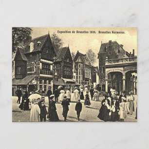 Old Postcard - Brussels Expo 1910