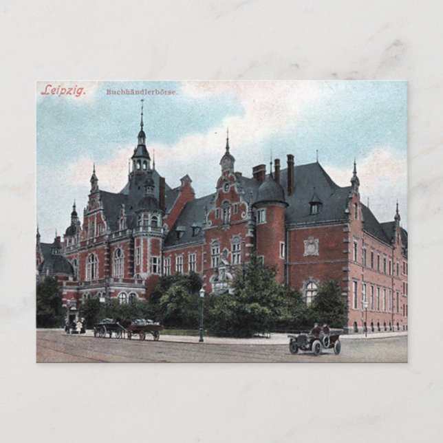 Old Postcard - Buchhändlerbörse, Leipzig (Front)