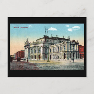 Old Postcard - Burgtheater, Vienna
