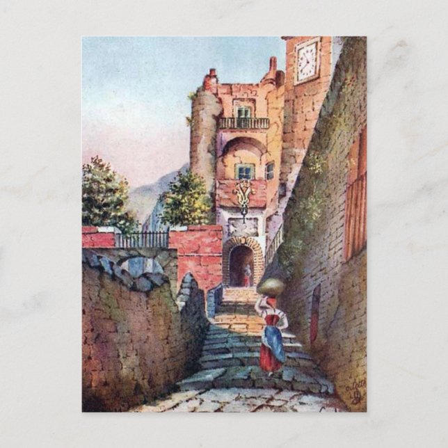 Old Postcard - Capri, Italy (Front)