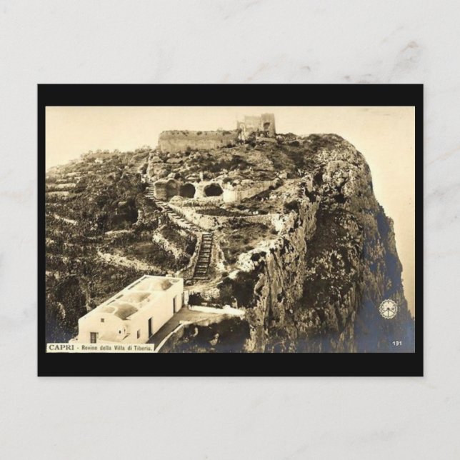 Old Postcard - Capri, Italy (Front)