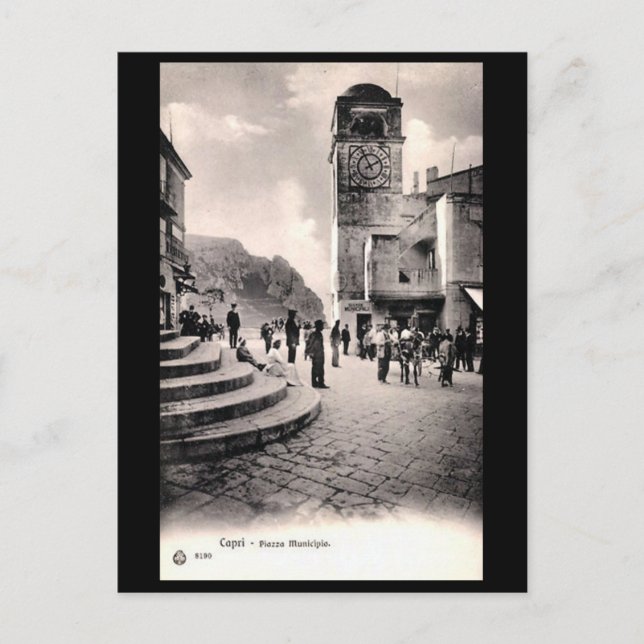 Old Postcard - Capri, Italy (Front)