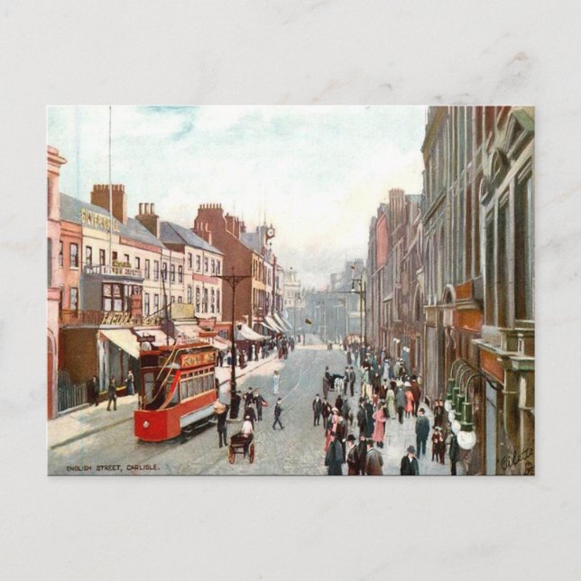 Old Postcard - Carlisle, Cumbria (Front)
