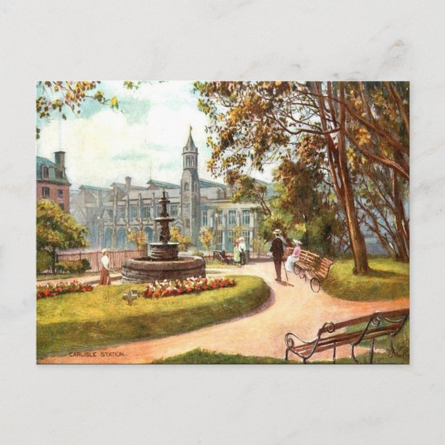 Old Postcard - Carlisle, Cumbria (Front)
