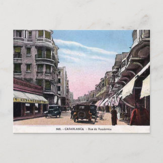 Old Postcard - Casablanca, Morocco