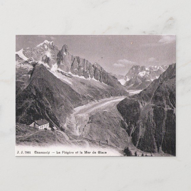 Old Postcard - Chamonix, Haute Savoie (Front)