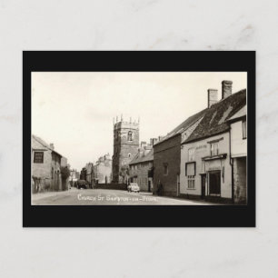 Old Postcard, Church Street, Shipston-on-Stour, Wa Postcard