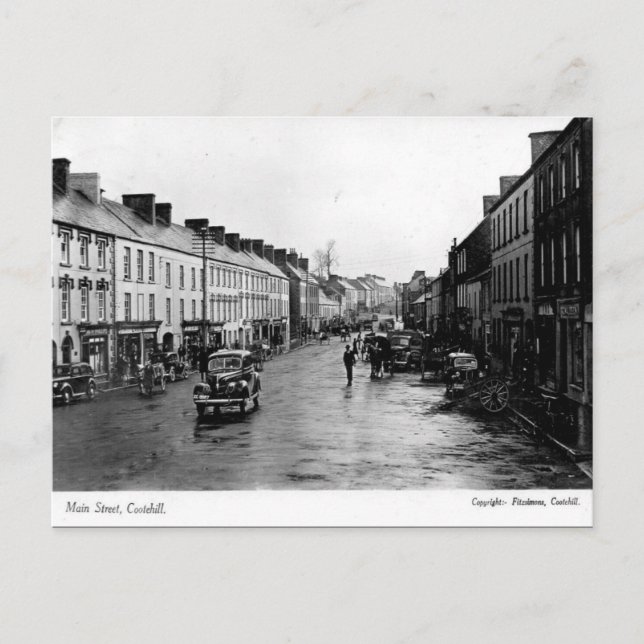 Old Postcard - Cootehill, Co Cavan. Ireland (Front)