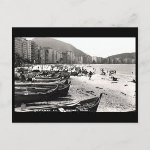 Old Postcard - Copacabana, Rio de Janeiro