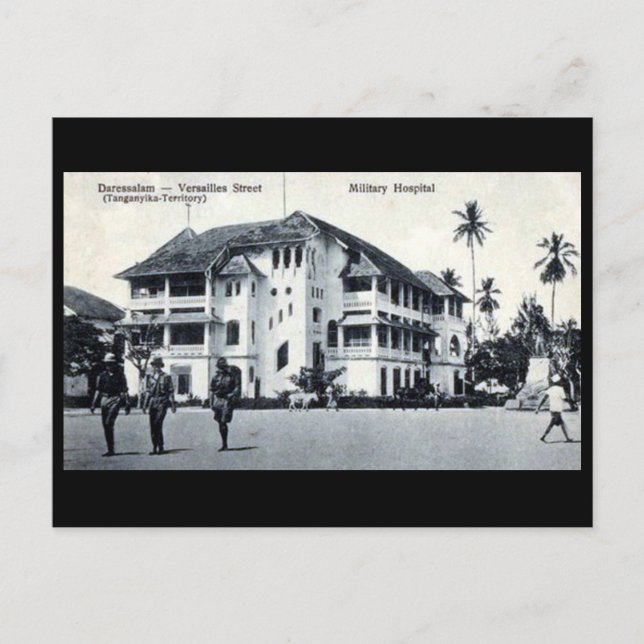 Old Postcard - Dar-es-Salam, Tanzania (Front)