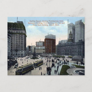 Old Postcard - Detroit, Michigan