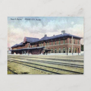 Old Postcard - Dodge City, Kansas, USA