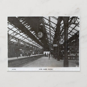 Old Postcard - Dover Marine Station