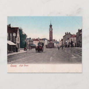 Old Postcard - Epsom, Surrey