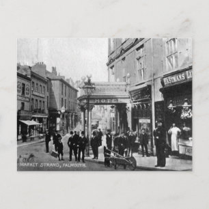 Old Postcard - Falmouth, Cornwall