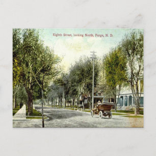 Old Postcard - Fargo, North Dakota, USA