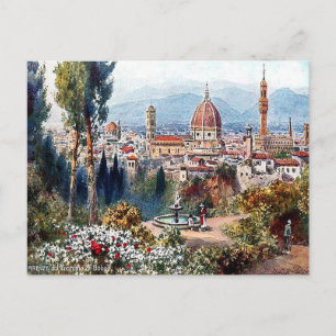 Old Postcard - Florence, Italy