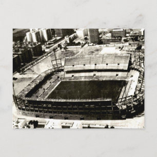 Old Postcard - Football Stadium, Seville, Spain