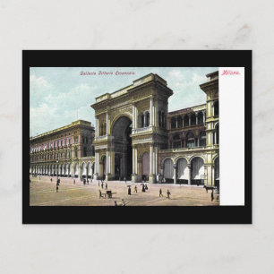 Old Postcard - Galleria Vittorio Emanuele