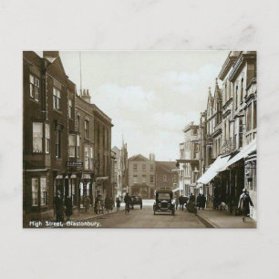 Old Postcard - Glastonbury, Somerset