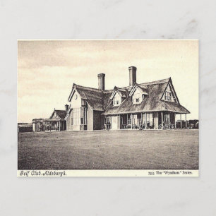 Old Postcard - Golf Club, Aldeburgh, Suffolk